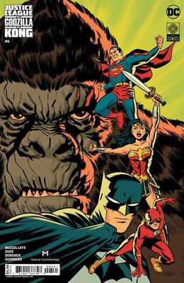 Justice League vs Godzilla vs Kong #5 (Of 7) Cover C Michael Cho Card Stock Vari-image