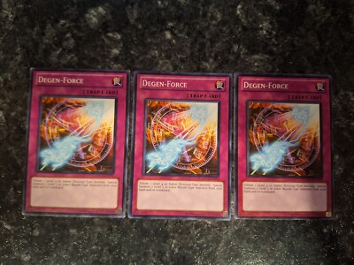 3X Degen-Force ORCS-EN073 - Yugioh  Yu Gi Oh! 3 Playset-image
