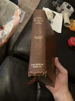 The New Chain Reference Bible Thompson 4th Improved Edition Deluxe Leather 406RL-image