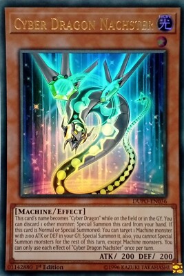 DUPO-EN036 CYBER DRAGON NACHSTER ULTRA RARE 1ST EDITION YuGiOh CARD-image