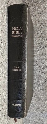 Holman Holy Bible Concordance Verse Reference Jewel Edition 6×9×1.5