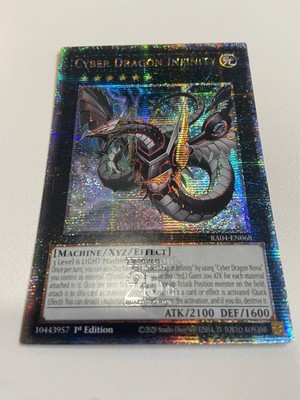 Yu-Gi-Oh! Cyber Dragon Infinity RA04-EN068 Quarter Century Rare Alternative Art-image