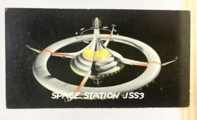 Space Station JSS3 Godzilla Japanese Monster Encyclopedia 2 Card SFX TCG No.008-image