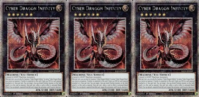 3x Cyber Dragon Infinity | RA04-EN068 | PSR | 1st Ed | Near Mint-image