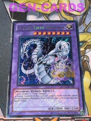 Yu Gi Oh CYBER DRAGON TWIN LCGX-EN180 ENGLISH Card-image
