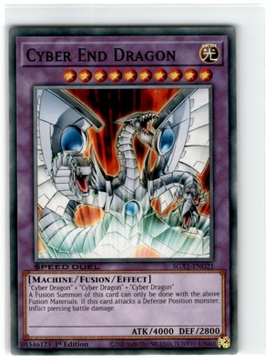 Yu-Gi-Oh! Speed Duel Cyber End Dragon Common SGX1-ENG21 Lightly Played 1st-image