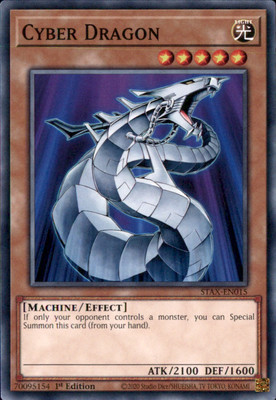 1st Ed Cyber Dragon STAX-EN015 Yugioh-image