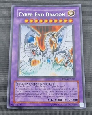carte yu-gi-oh, CYBER END DRAGON DP04-EN012-image