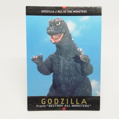 No.27 Godzilla Card 1996 Caddass Masters First Edition BANDAI TOHO Japan -image
