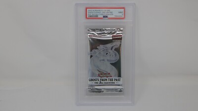 YUGIOH Ghosts from the Past 2nd haunting 1st ed CYBER DRAGON PSA 9FOIL PACK-image