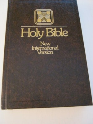 NEW INTERNATIONAL VERSION TEXT CONCORDANCE RED LETTER - Hardcover **Excellent**-image