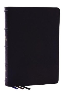 Thomas Nelson NKJV, Large Print Thinline Reference B (Leather Bound) (UK IMPORT)-image