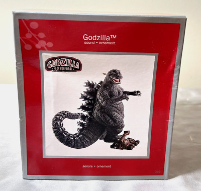 Godzilla Origins Sound Ornament American Greetings Carlton Cards Heirloom READ-image