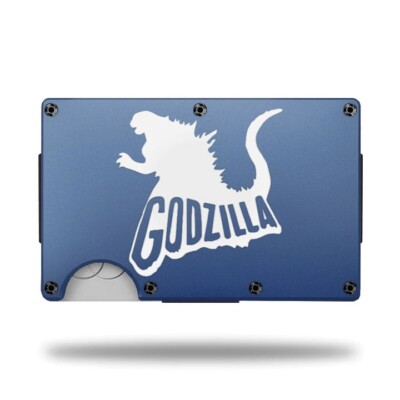 Custom Laser Engraved Wallet - GODZILLA 2 - GREAT GIFT WALLET-image