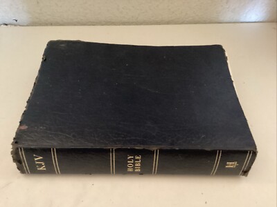 HOLY BIBLE KJV Red Letter SUPER GIANT PRINT REFERENCE Imitation Leather 1998-image