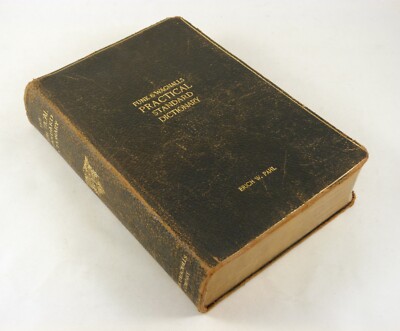 Funk & Wagnalls Practical Standard Dictionary by Pahl/Vizetelly ©1925 1926-image