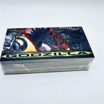 Godzilla 1998 Movie Supervue Complete 1 - 72 Trading Card Set Matthew Broderick-image