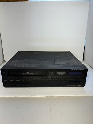 Fisher Stereo Video Cassette Recorder FVH-816 For Parts Turns On-image