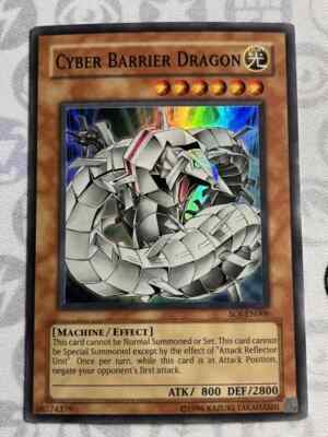 Cyber Barrier Dragon - SOI-EN006 - Super Rare (NM) - Yugioh-image
