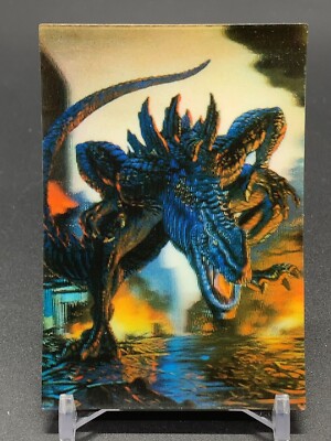 Godzilla Card Collection 1 Lenticular Kabaya 1998 Japanese-image