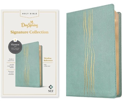 Tyndale NLT Thinline Reference Bible, Filament Enabled Edition (Leather Bound)-image