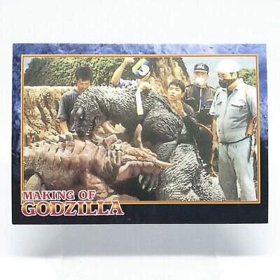 No.38 Godzilla Card Godzilla Mothra King Ghidora All Attack AMADA 2001 Japan-image