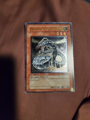 YU-GI-OH **Proto-Cyber Dragon** SOI-EN010 1st Ed, Ultimate rare-image