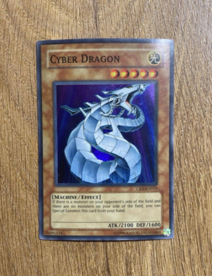 Cyber Dragon | CRV-EN015 | Super Rare | Unlimited Ed | YuGiOh Card LP Condition-image