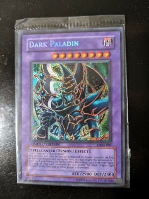 YUGIOH DARK PALADIN DMG-001 Secret Rare Promo SEALED LIMITED EDITION-image