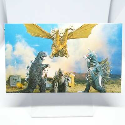 No.86 GOZILLA Card 100 Vol.1 Godzilla VS Mechagodzilla TOHO MOVIE FUTAMI JAPAN-image