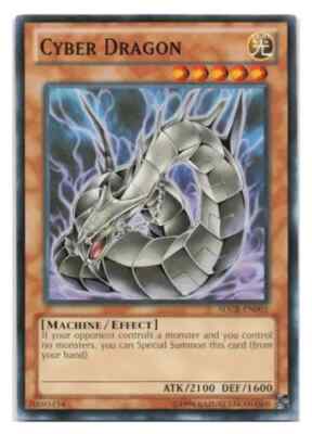 Yu-Gi-Oh! TCG Cyber Dragon (Black) - SDCR-EN003 Unlimited Edition Near Mint-image