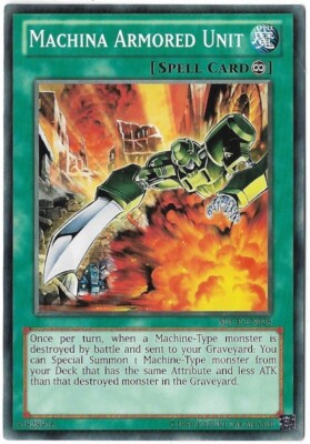 Yu-Gi-Oh!, Cyber Dragon Revolution, Machina Armored Unit SDCR-EN028-image
