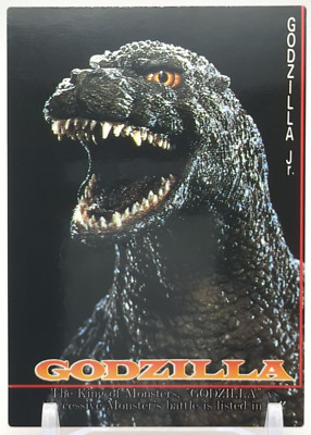 Godzilla Junior #102 Godzilla trading collection Card Amada Movie 1995 Japan A1-image