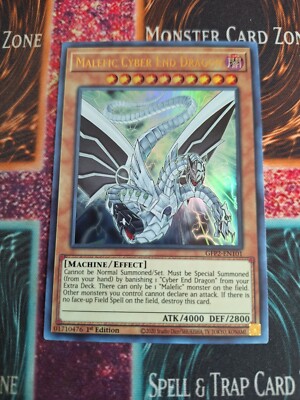 Yu-Gi-Oh! Malefic Cyber End Dragon GFP2-EN101 Ultra Rare 1st Edition Near Mint-image