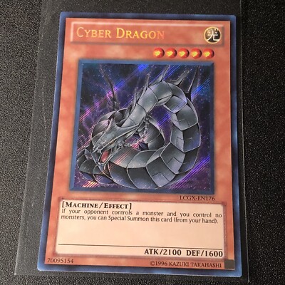 Yu-Gi-Oh! Cyber Dragon Secret Rare - LCGX-EN176-image