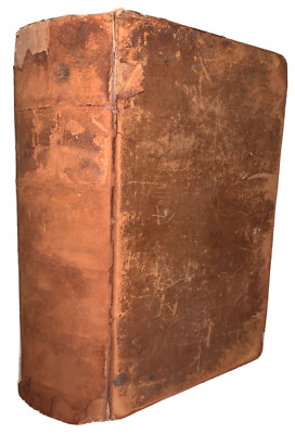1844, A DICTIONARY ON SCIENCE LITERATURE AND ART, by W. T. BRANDE, LEATHER-image