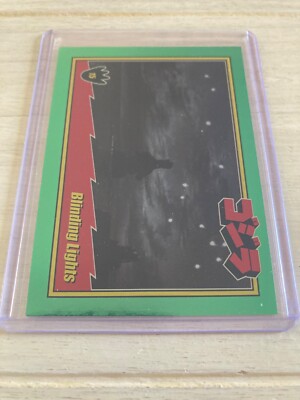 godzilla blinding lights green foil card 2024 toho super 7 godzilla trading card-image
