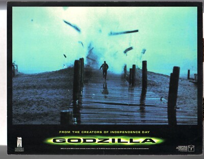 Lobby Card: Godzilla-Lobby Card-1998-Matthew Broderick-Jean Reno-image