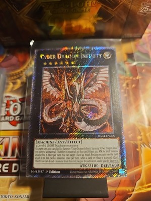 Cyber Dragon Infinity - RA04-EN068 - Platinum Secret Rare Stampede-image