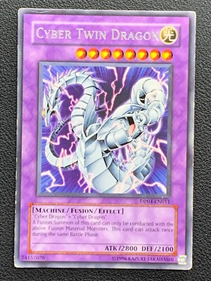 Cyber Twin Dragon DP04-EN011 Rare Yu-Gi-Oh!-image