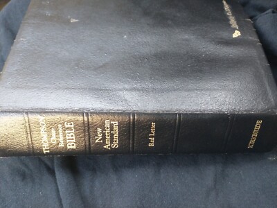 Thompson Chain-Reference Bible NEW AMERICAN STANDARD Bonded Leather 1993 Indexed-image