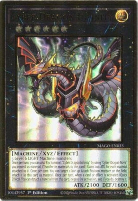 Yu-Gi-Oh! - Cyber Dragon Infinity - MAGO-EN033 (Alt Art) - 1st ED NM-image