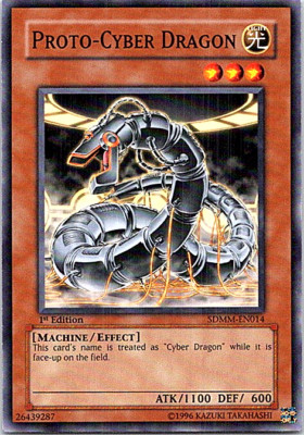 Proto-Cyber Dragon SDMM-EN014 Yu-Gi-Oh! Light Play 1st Edition-image