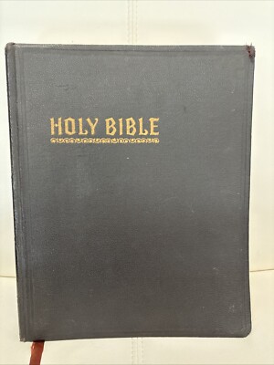 Holy Bible 1951 Hertel Blue Ribbon New Standard Reference-image