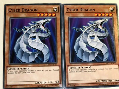 Yugioh Cyber Dragon  OP11-EN013 Common NM x2-image