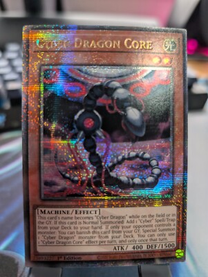 YuGiOh! Cyber Dragon Core RA04-EN013 Quarter Century Rare 1st Ed-image