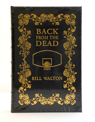 Back From the Dead SIGNED Bill Walton SEALED Easton Press FIRST EDITIO1N-image