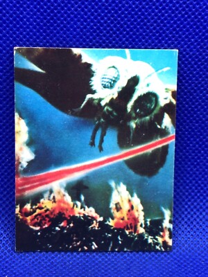 Mothra Mini menko card 2.5 in No.003 TOHO 1970's Japanese vintage F/S-image