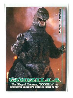 1995 Amada Godzilla King of the Monsters #58 Godzilla-image