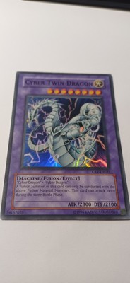 Cyber Twin Dragon  CRV-EN035  Super Rare - Unlimited Yugioh Near Mint!-image
